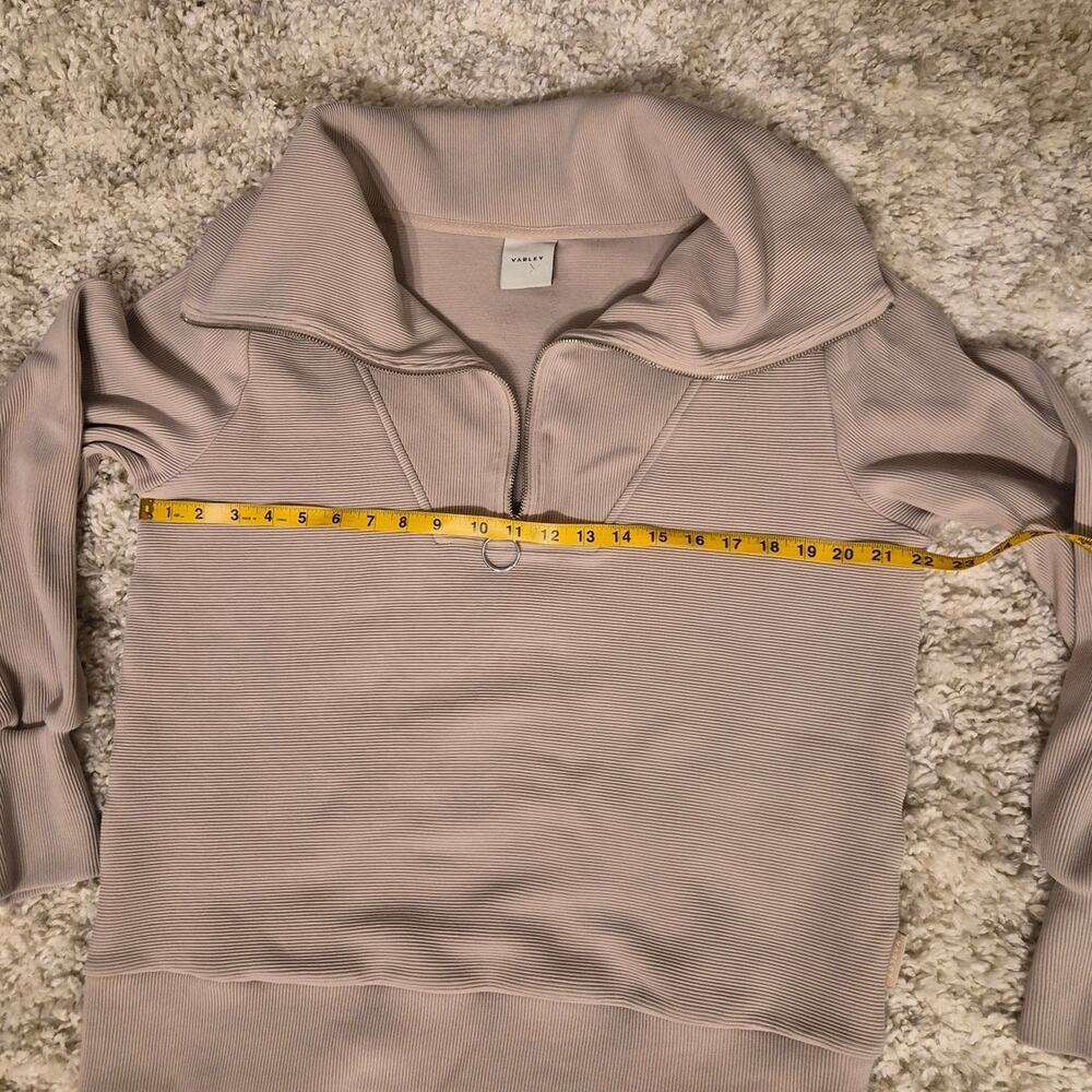 Varley Vine Half Zip Jacket in Mushroom Pink - Picture 8 of 9